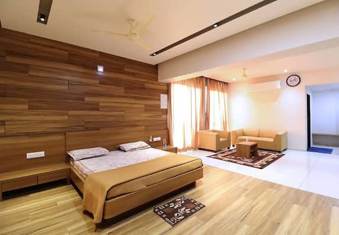 Luxury room with sofa corner